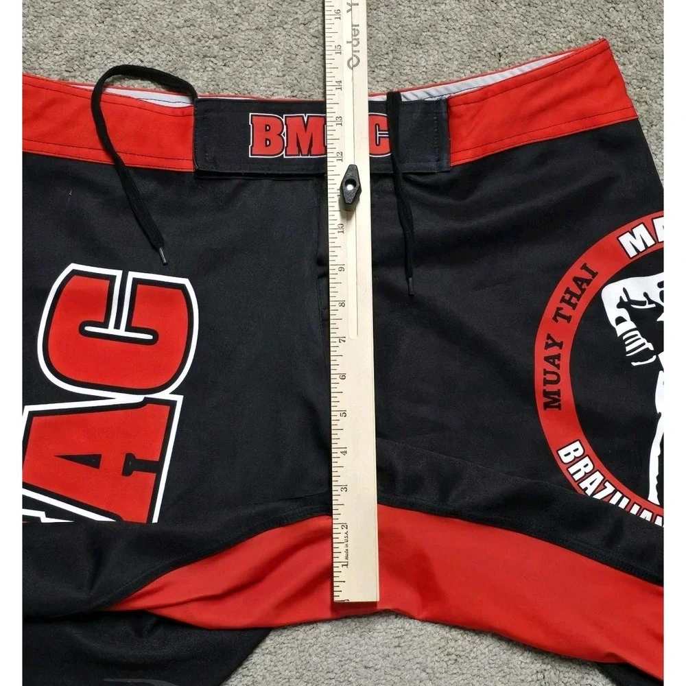 BMAC Martial Arts Mens Shorts 35 XL Training‎ Samurai MMA Muay Thai Grappling